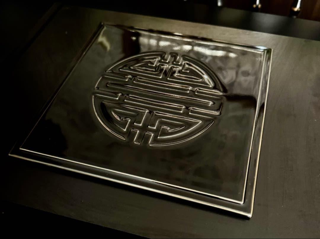 Mao　新品未使用❣️ルボンボン優子シノワズリスクエアプレート