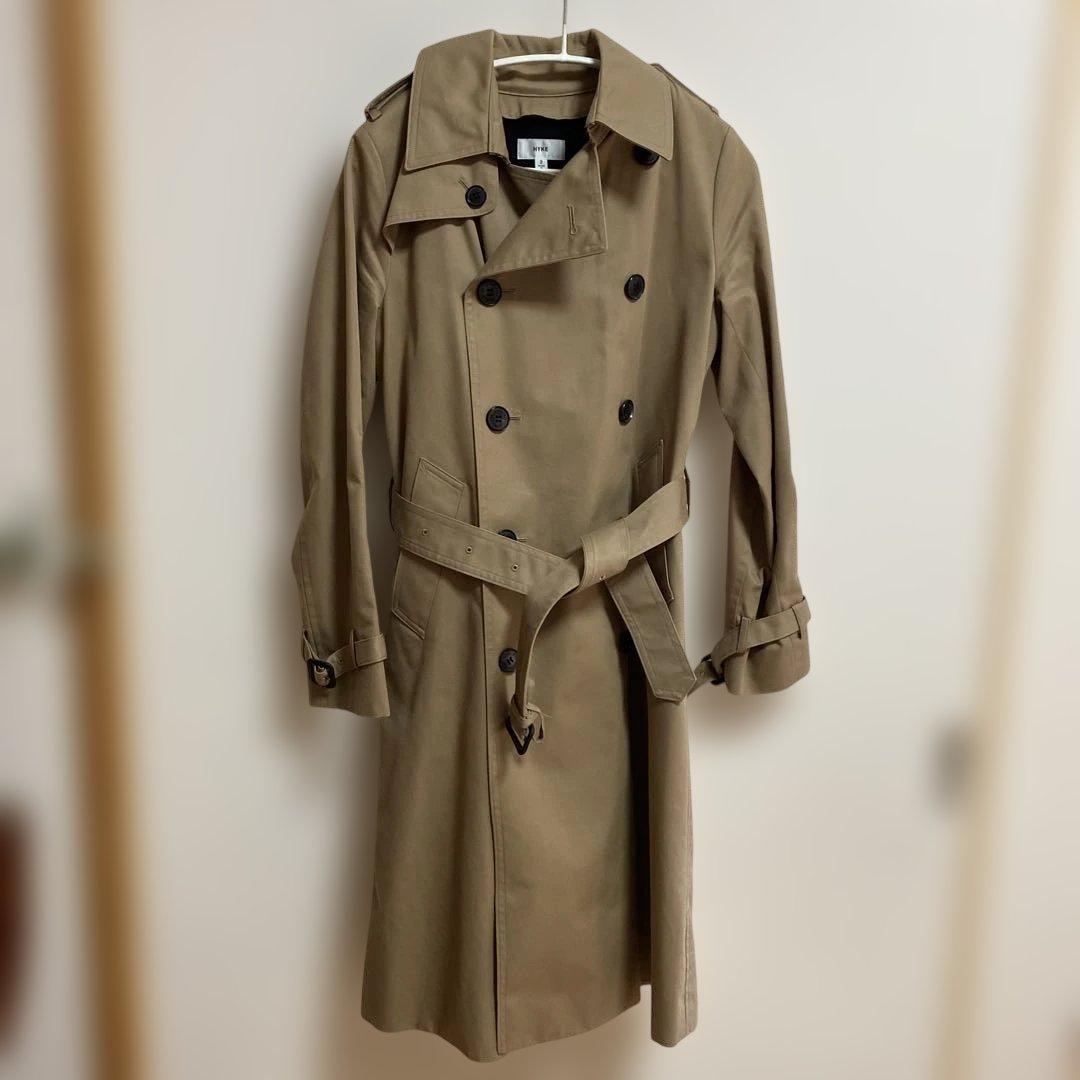 HYKE ベージュ トレンチコート サイズ2 ハイク