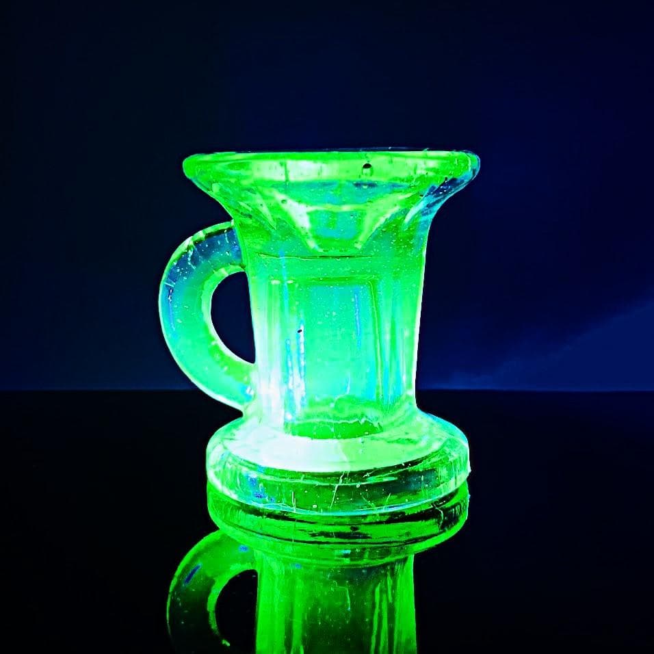 珍品 アイスクリームカップ型ペロ 大ペロ ペロペロ ままごと ウランガラス 戦前