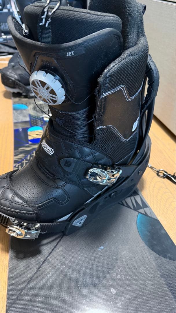 【BURTON】スノーボード3点セット ボード、バインディング、ブーツ
