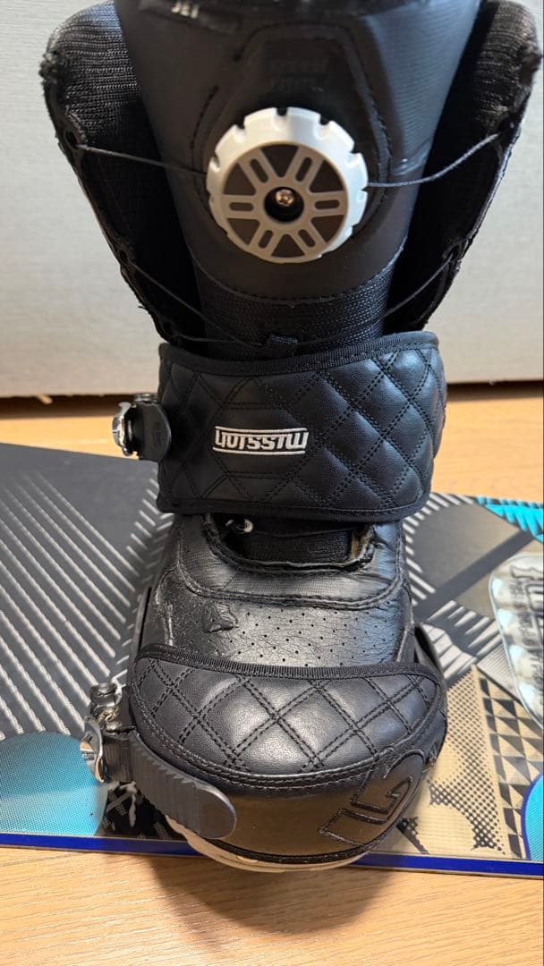 【BURTON】スノーボード3点セット ボード、バインディング、ブーツ