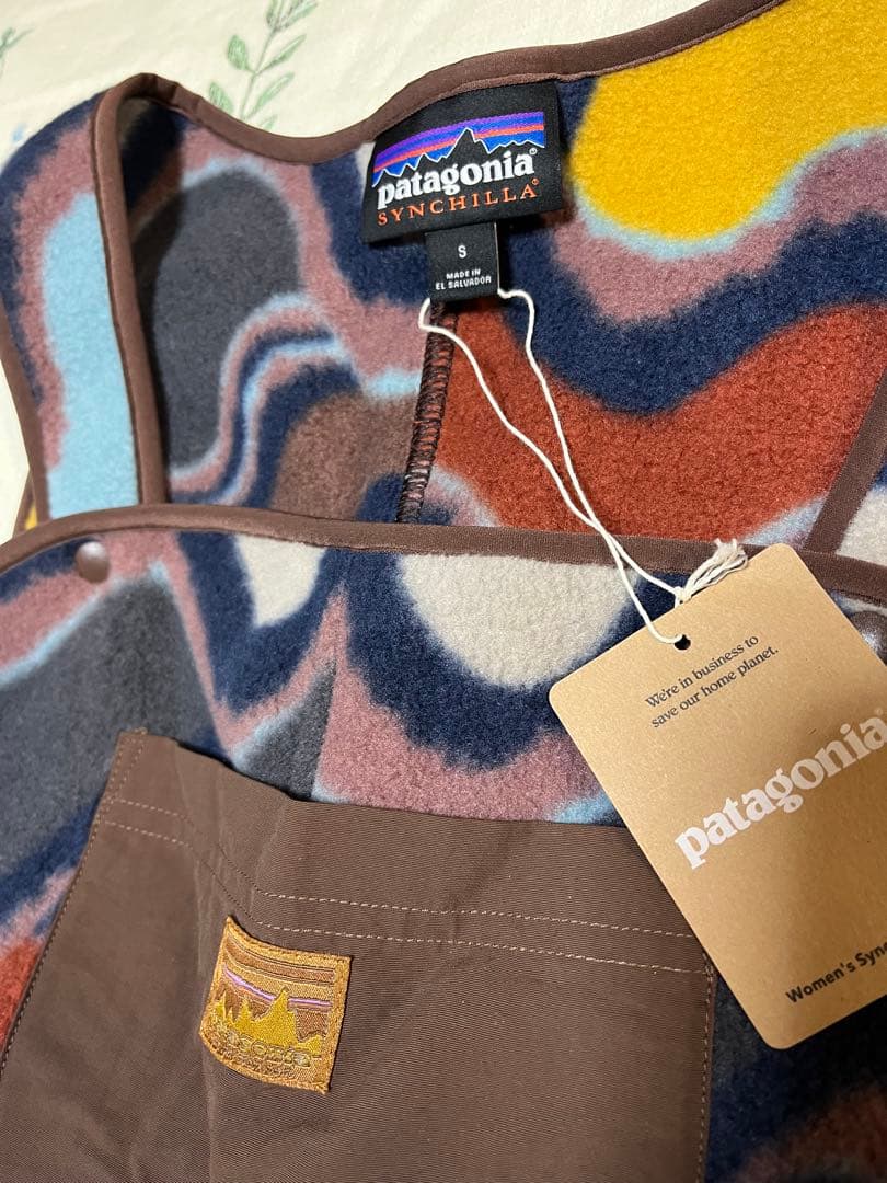 patagoniaパタゴニア　シンチラジャンプスーツ　フリース オールインワンS