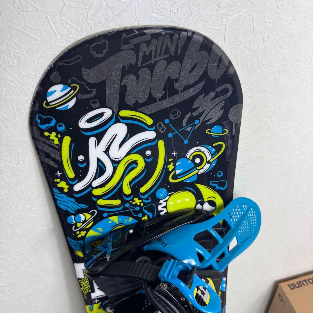 専用K2 MINIターボ スノーボードセット 90cmキッズスノーボード