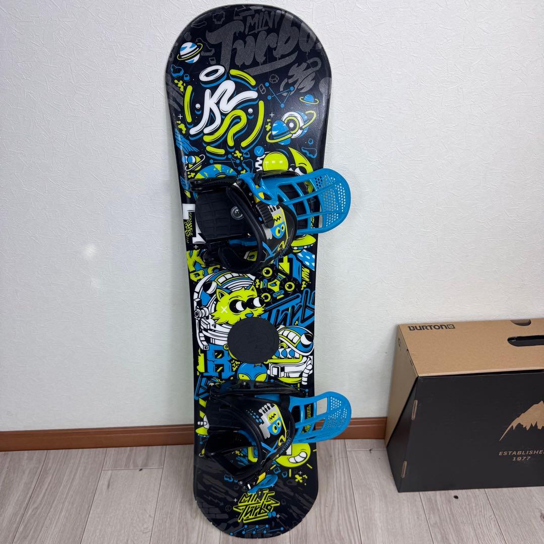 専用K2 MINIターボ スノーボードセット 90cmキッズスノーボード