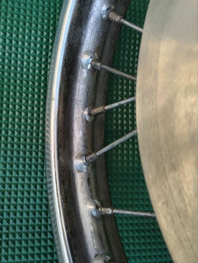 CB250 350セニアフロントブレーキ