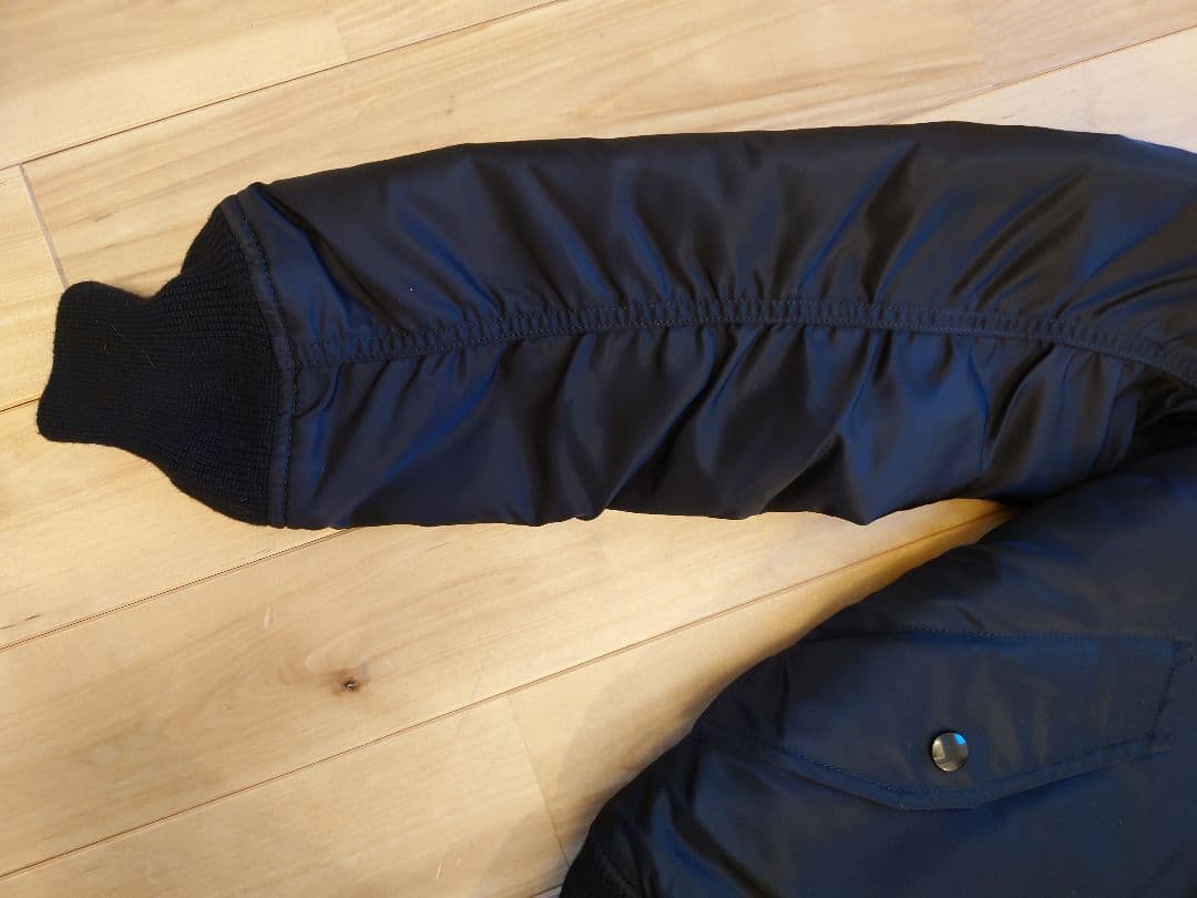 ALPHA(アルファ) MA-1 フライトジャケット ブラック　S