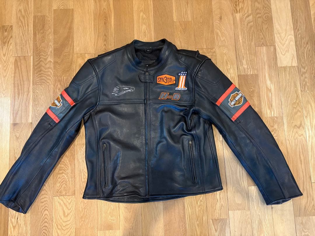 Harley-Davidson 純正レザーライダースジャケット