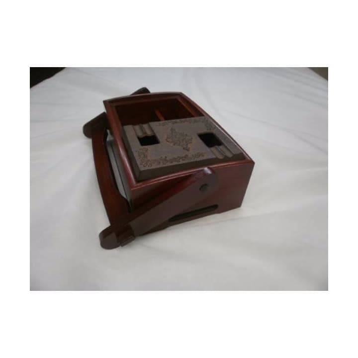 ■展示品 灰皿 手堤黒檀 和室 お茶室 日本間 料亭 旅館