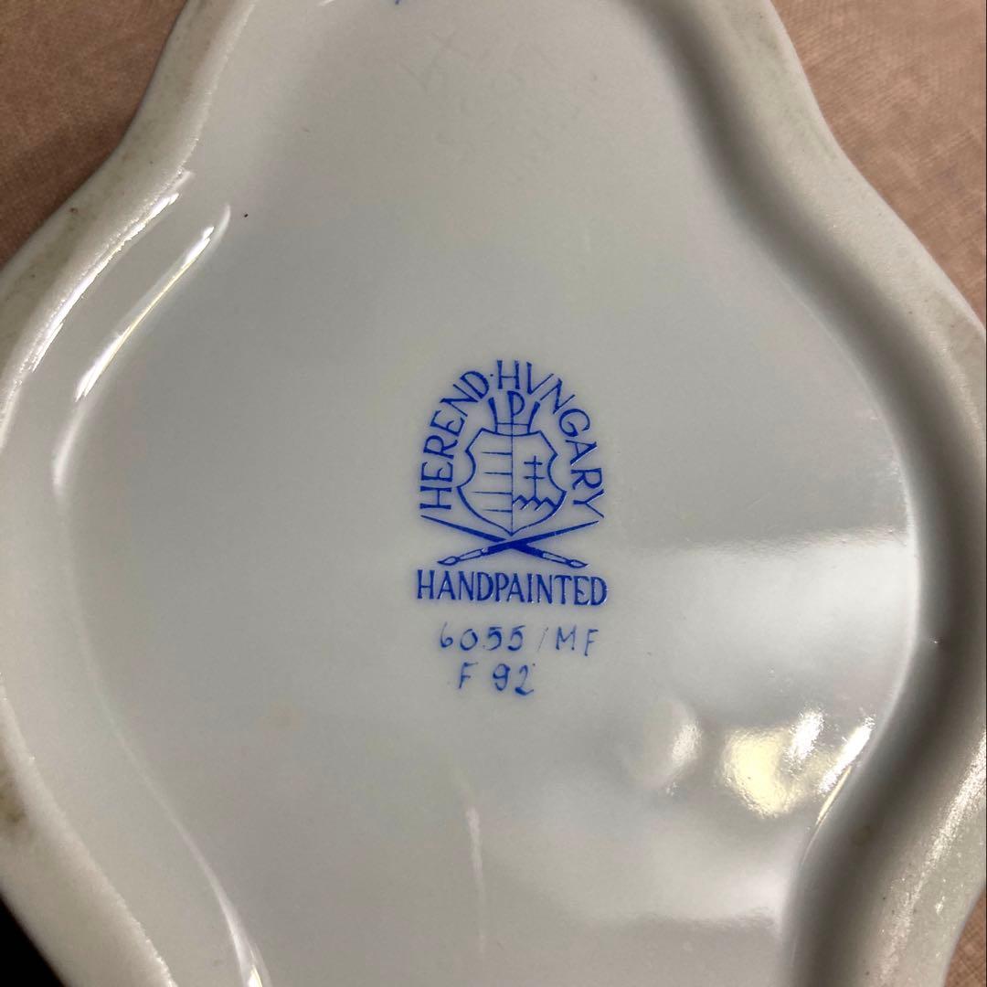 ヘレンド　うさぎボンボン入れ