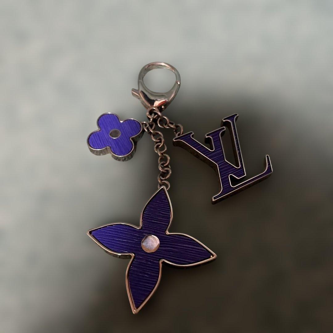 Louis Vuitton 紫色 キーホルダー❤️