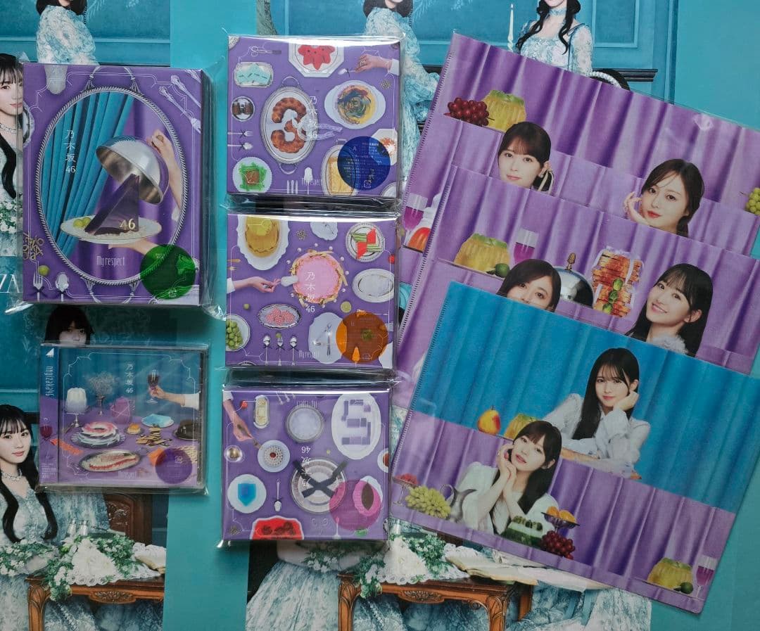 乃木坂46 My respect 完全生産限定盤+初回盤ABC+通常盤 5枚 ①