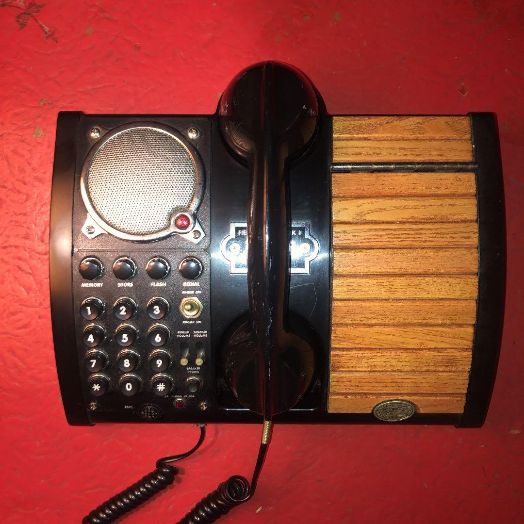 SHARK 電話　親機　パリスコーリング　昭和　レトロ　コレクション