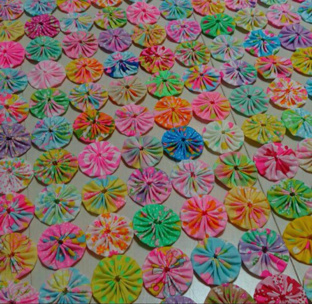 ヨーヨーキルト　ピンクス