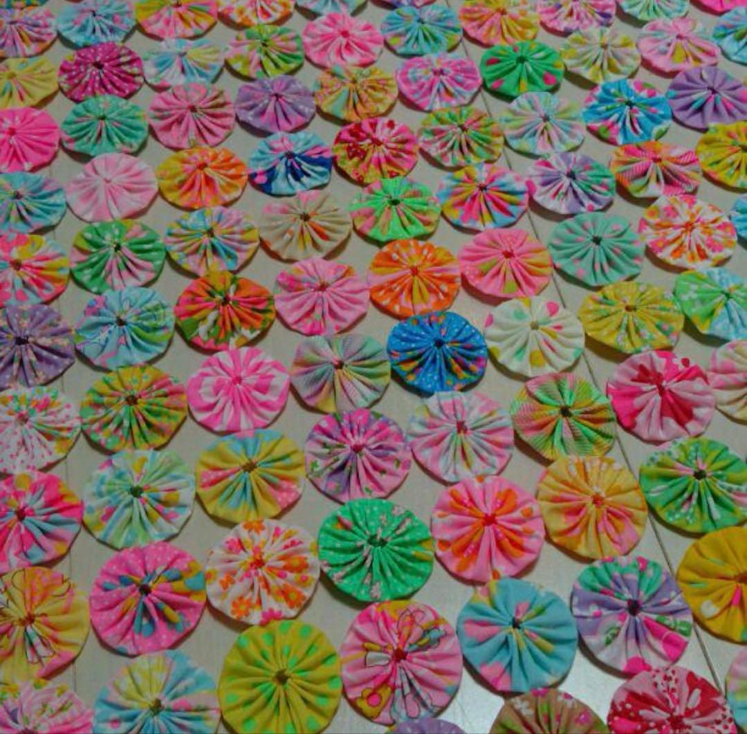 ヨーヨーキルト　ピンクス