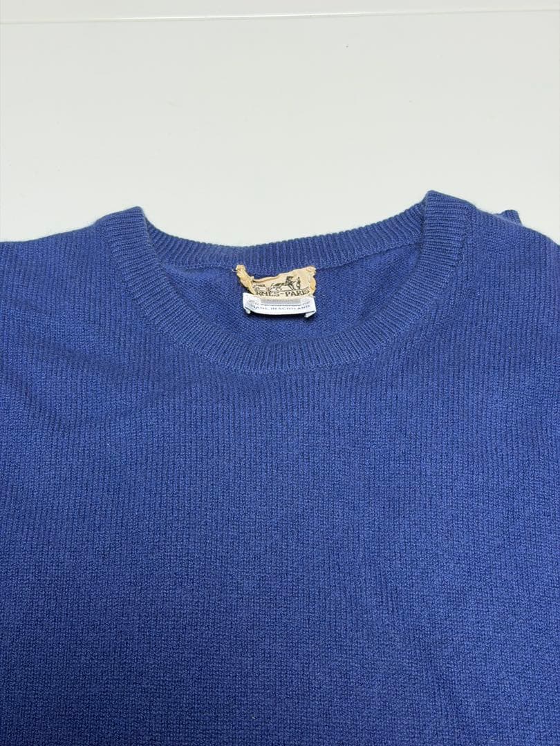 【ヴィンテージ】【1990年代】エルメス　カシミヤセーター　サイズM