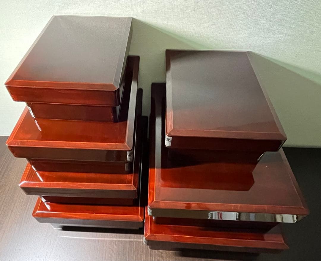 No 14 【春慶塗り七つ鉢 】１組（７個）定価：350,000円