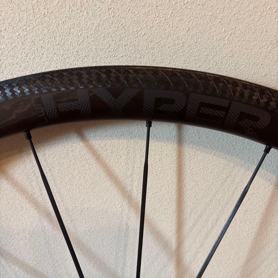 HYPER R33 カーボンリムブレーキホイール 2本セット