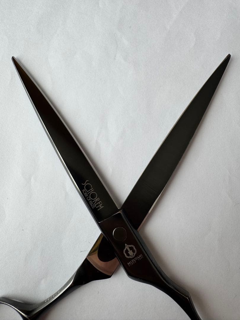 ミズタニシザーズ シュコーラムマスター ブラック 7.5 シザー 美容ハサミ