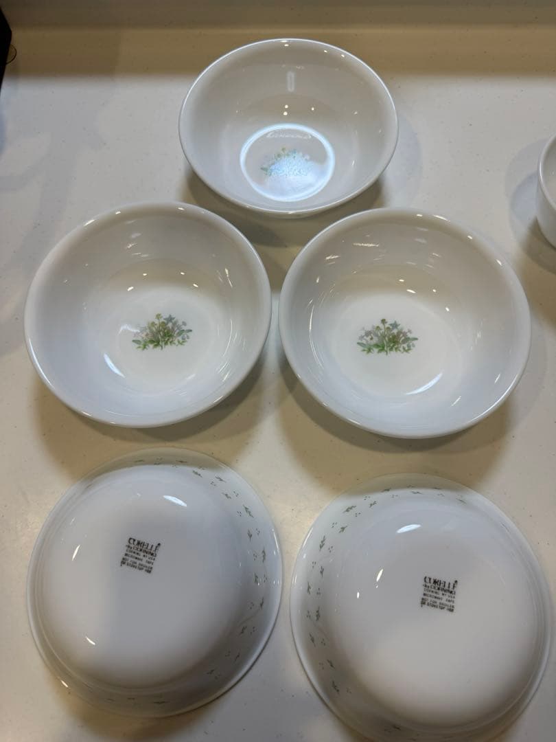 コレール26個セット 大皿/ティーカップセット/中ボール/ボール/平皿