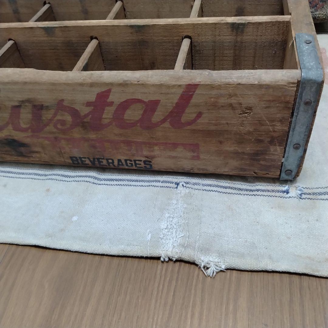 60s vintage Crystal club ウッドボックス　木箱