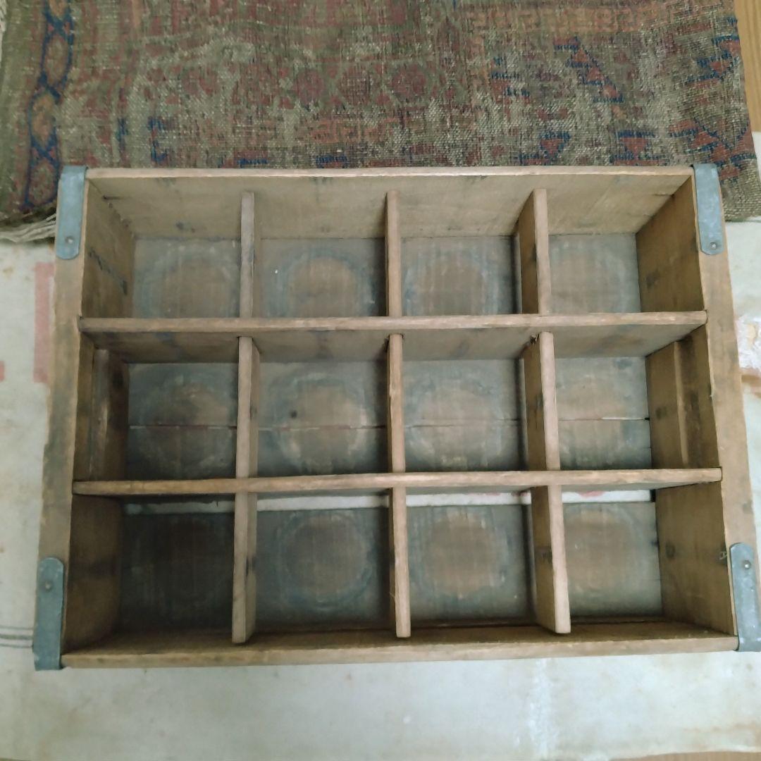 60s vintage Crystal club ウッドボックス　木箱