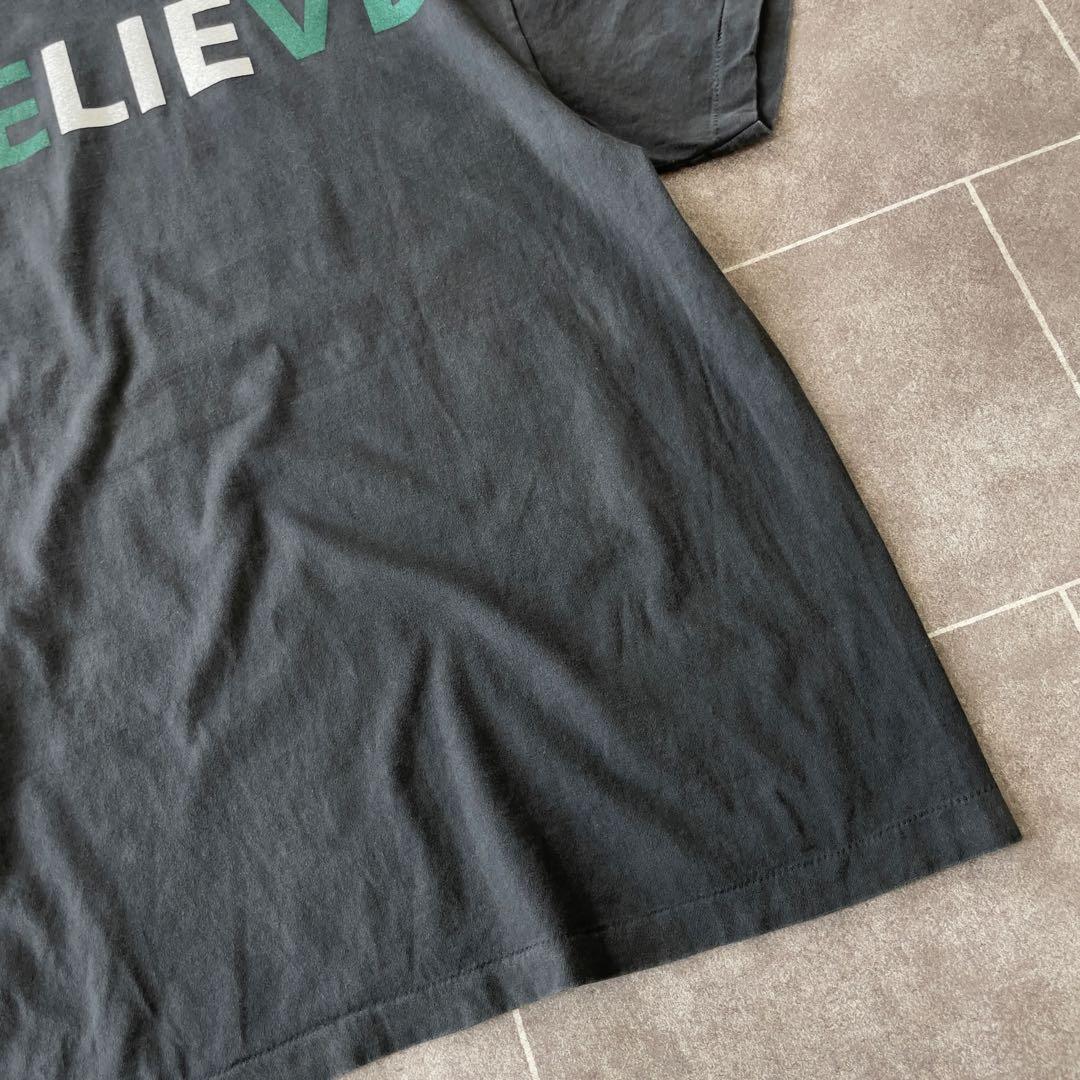 Marilyn Manson Believe Tシャツ 褪黒 XL