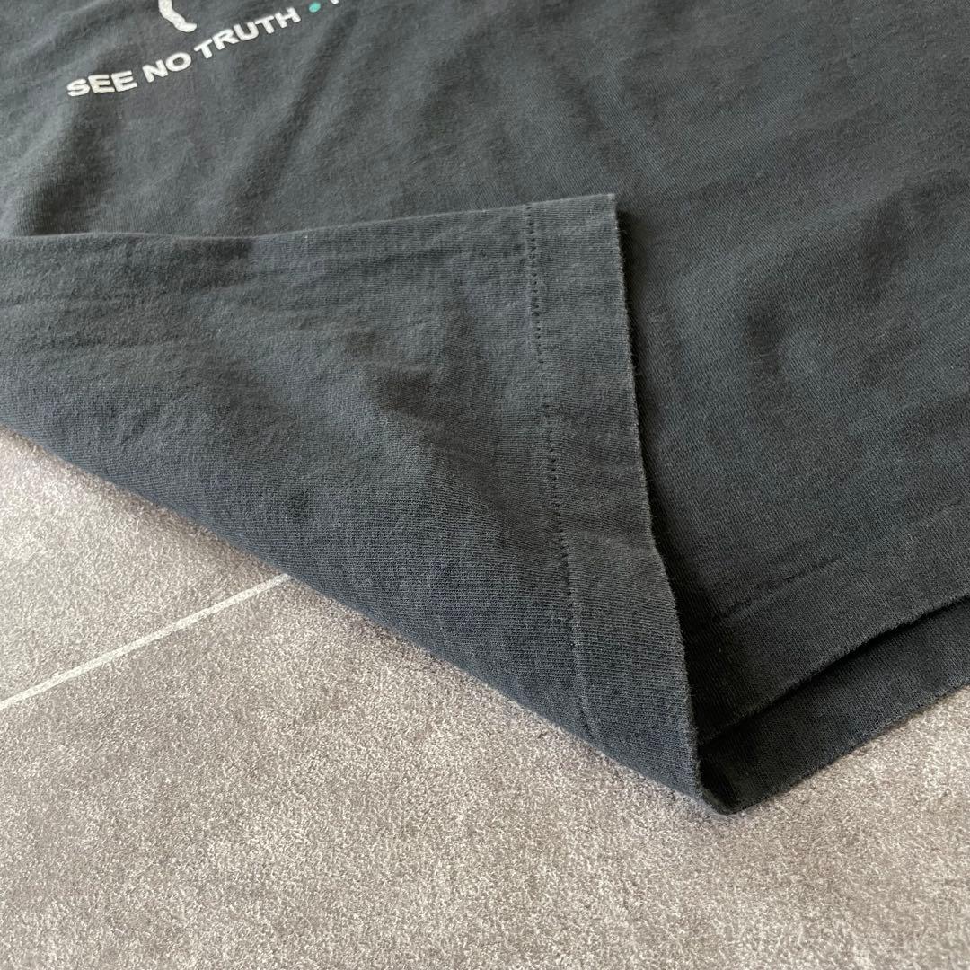 Marilyn Manson Believe Tシャツ 褪黒 XL