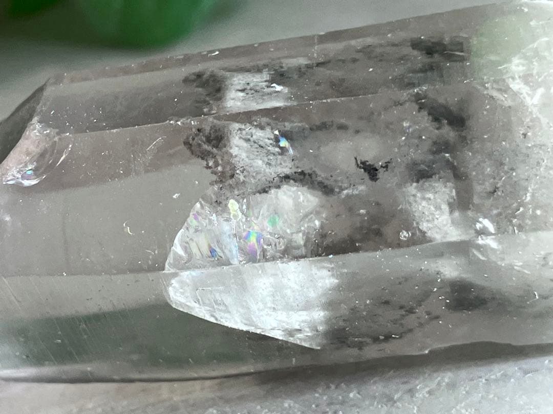 指針の石✨　プラチナインクォーツ　ブルッカイトインクォーツ  水晶　クリスタル