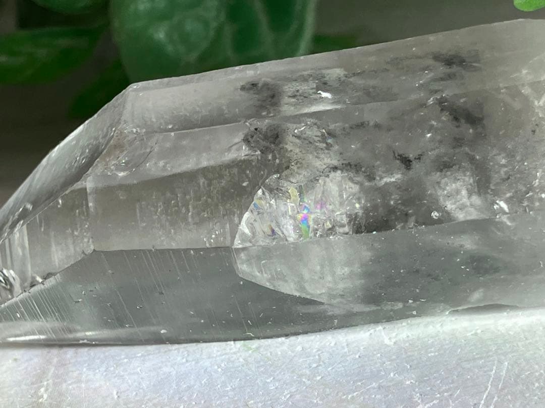 指針の石✨　プラチナインクォーツ　ブルッカイトインクォーツ  水晶　クリスタル