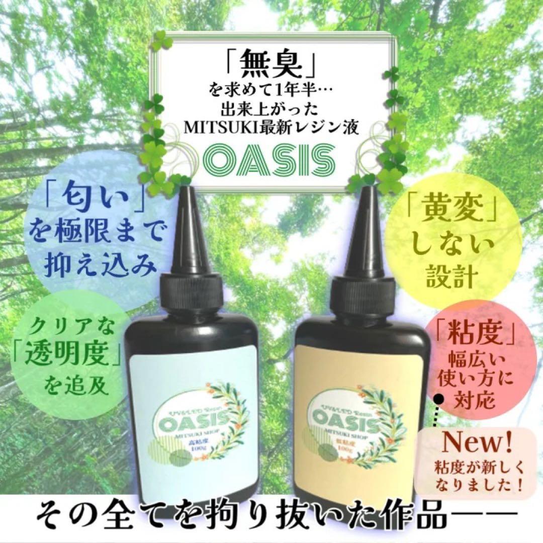 ୨୧RIION୨୧様　低粘度10本匂いタイプレジン　オアシス100g