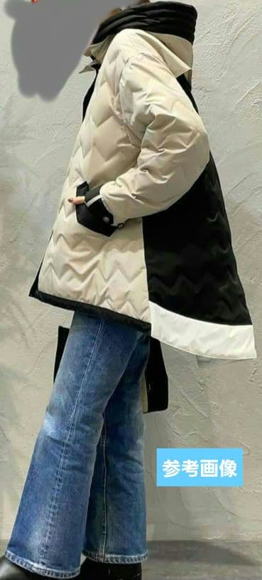 Risley バイカラー マウンテン ダウンジャケット リズレイ