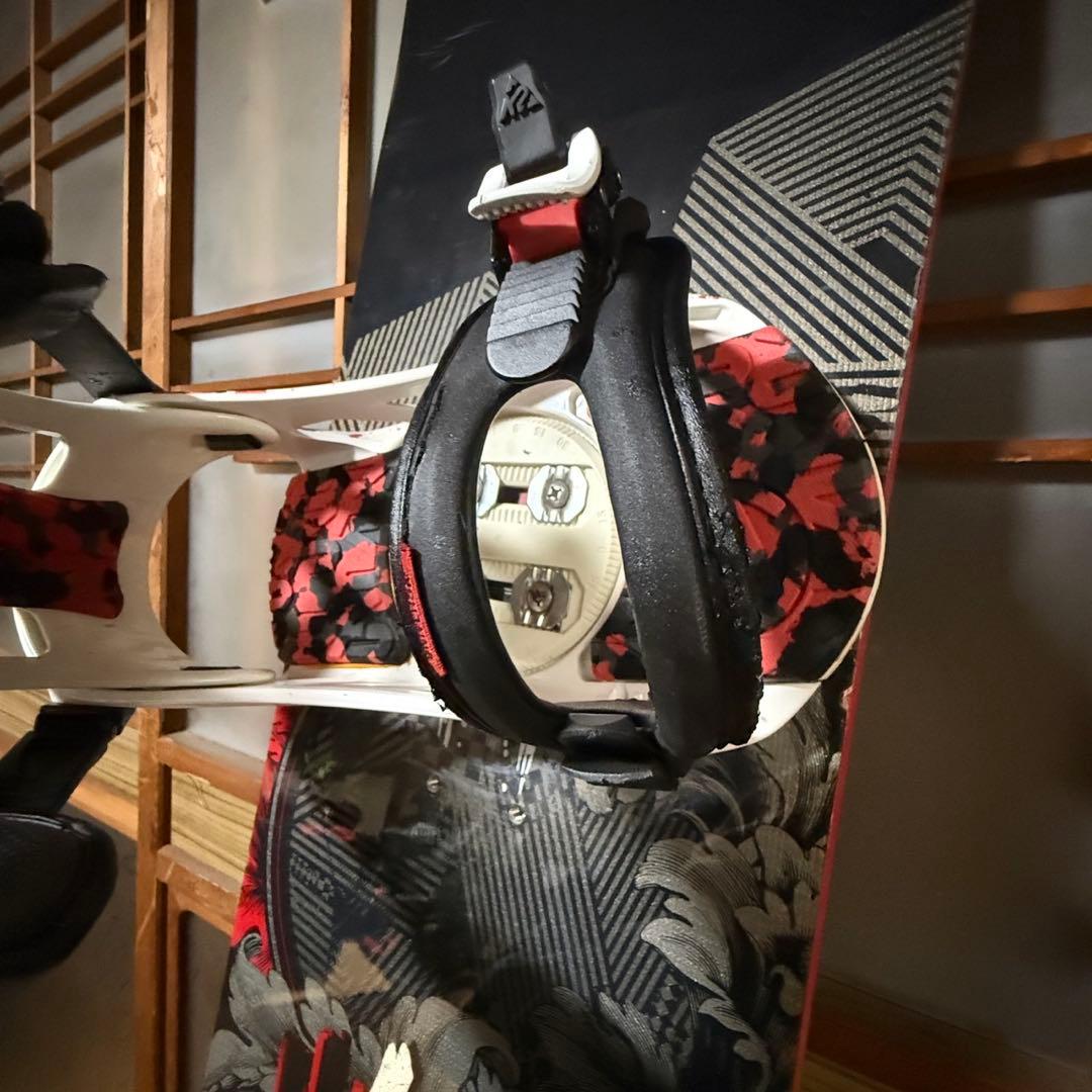 【美品】K2 スノーボード　ビンディング　セット　ケース付き