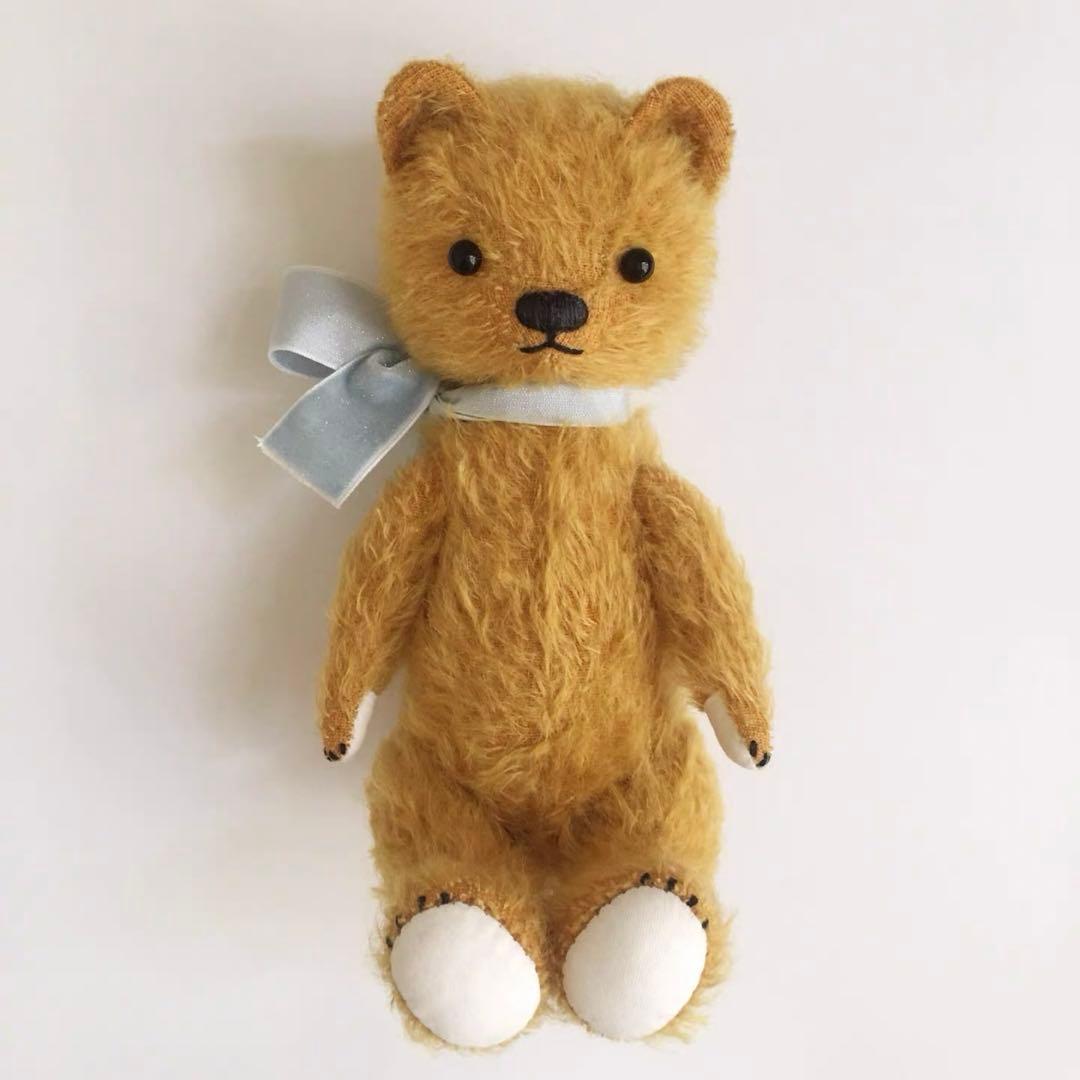 大人しいテディベアさん アーティストベア 海外作家様 ハンドメイド ぬいぐるみ