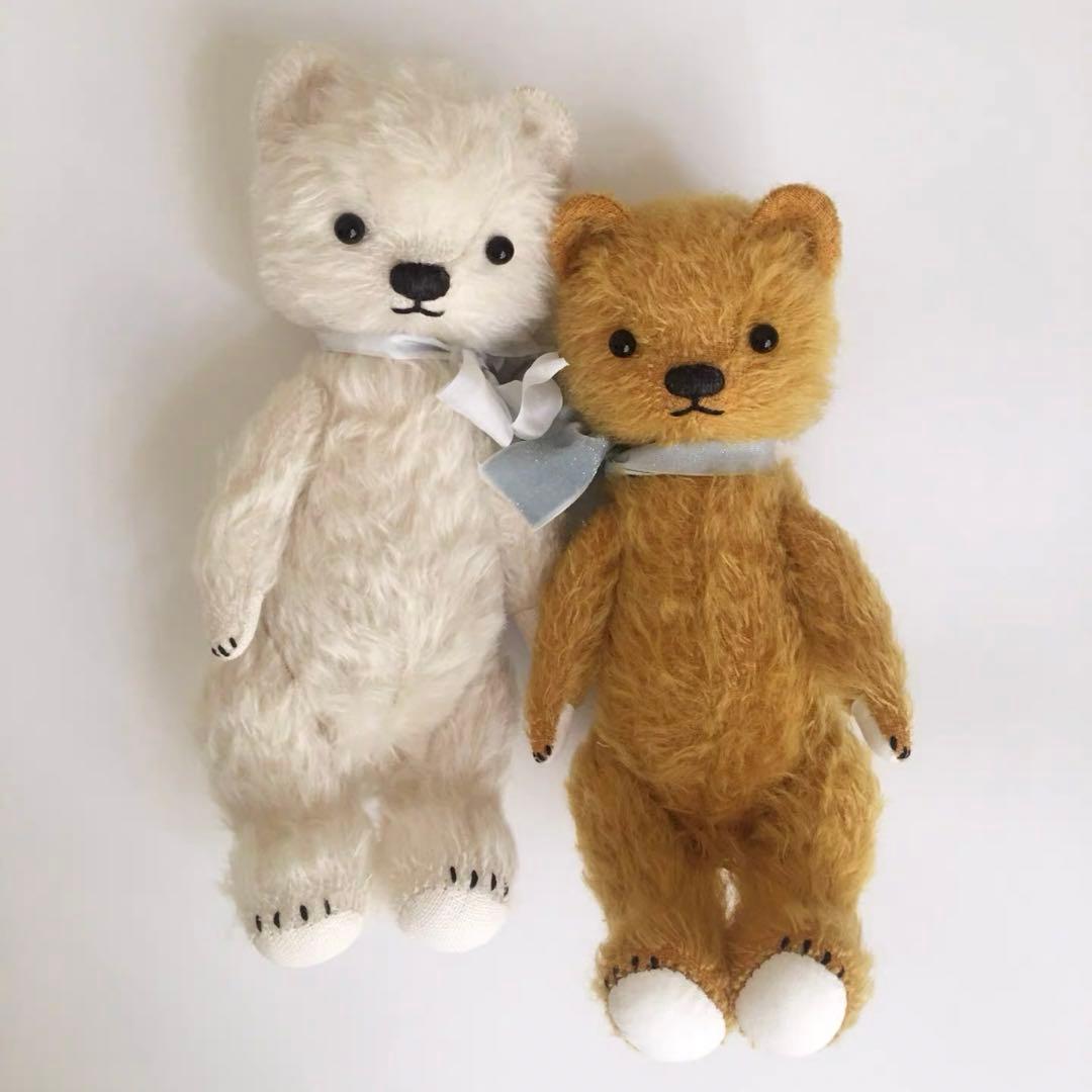 大人しいテディベアさん アーティストベア 海外作家様 ハンドメイド ぬいぐるみ