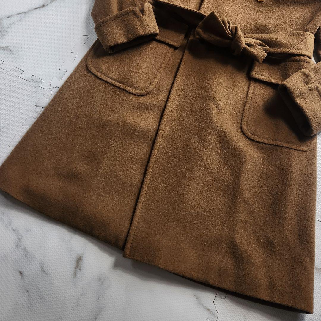 最高級✨総カシミヤ マッキントッシュ チェスターコート 2way キャメル