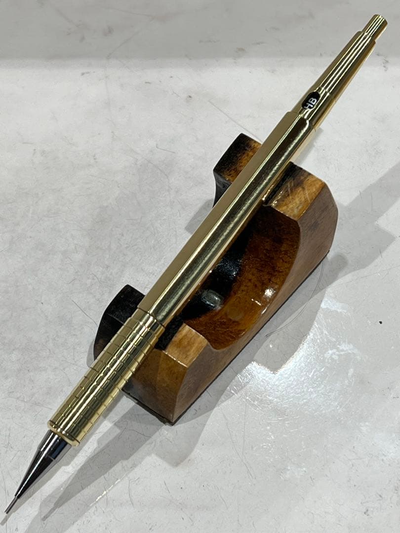 pg5+真鍮6角軸+フル真鍮(硬度表示窓有り、ノックカバー、ノックボタン)