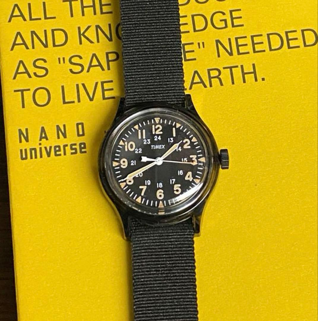 TIMEX CAMPER タイメックス キャンパー ナノユニバース 別注モデル