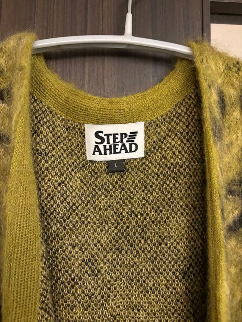 STEP AHEAD モヘアカーディガン