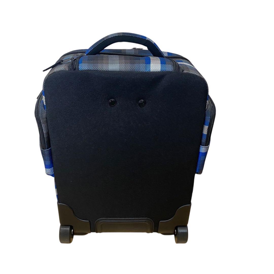 ≪極美品≫BURTON チェック柄 キャリーバック 旅行・スノボに最適！
