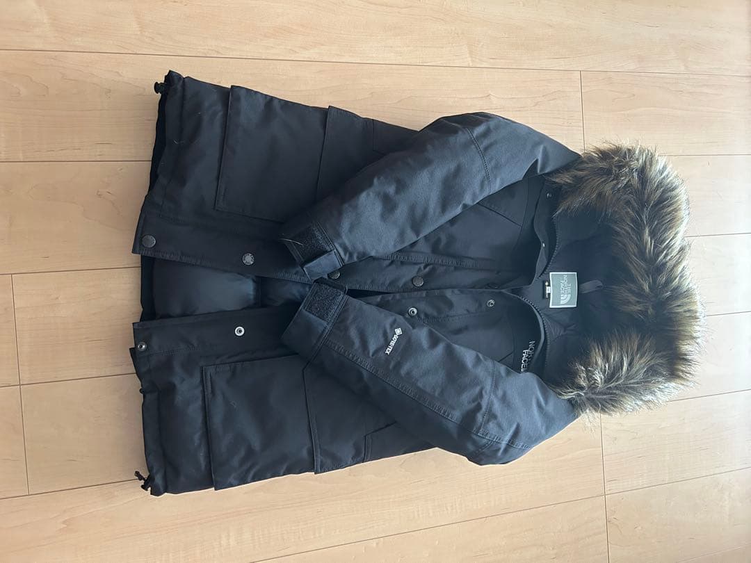 THE NORTH FACE ブラックダウンジャケット ゴアテックス