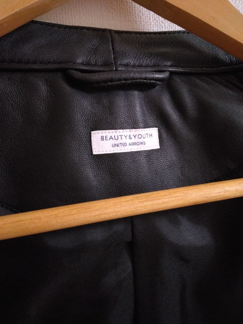 BEAUTY&YOUTH UNITED ARROWS　シープレザージャケット