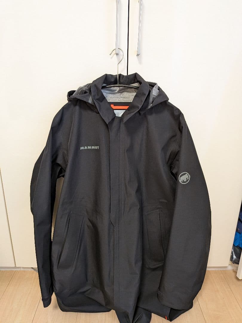MAMMUT ブラック ステンカラーコート Mサイズ