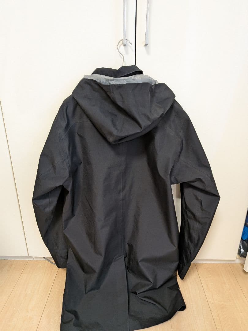 MAMMUT ブラック ステンカラーコート Mサイズ