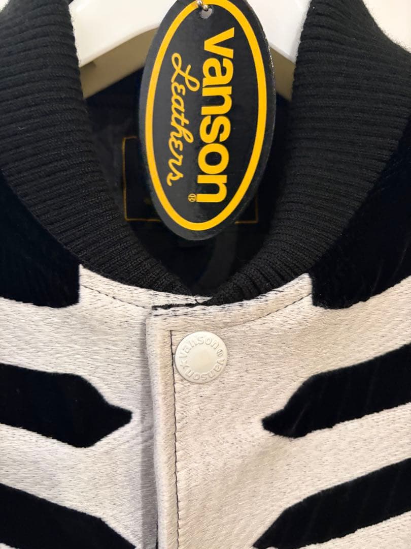 新品未使用　Sサイズ　VANSON バンソン 50周年記念 ボンバージャケット