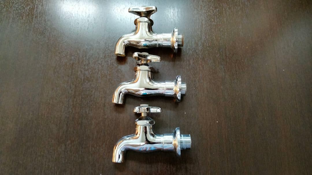 TOTO送り座付き横水栓 呼び径:20mm 型式:T23AE20C 3個