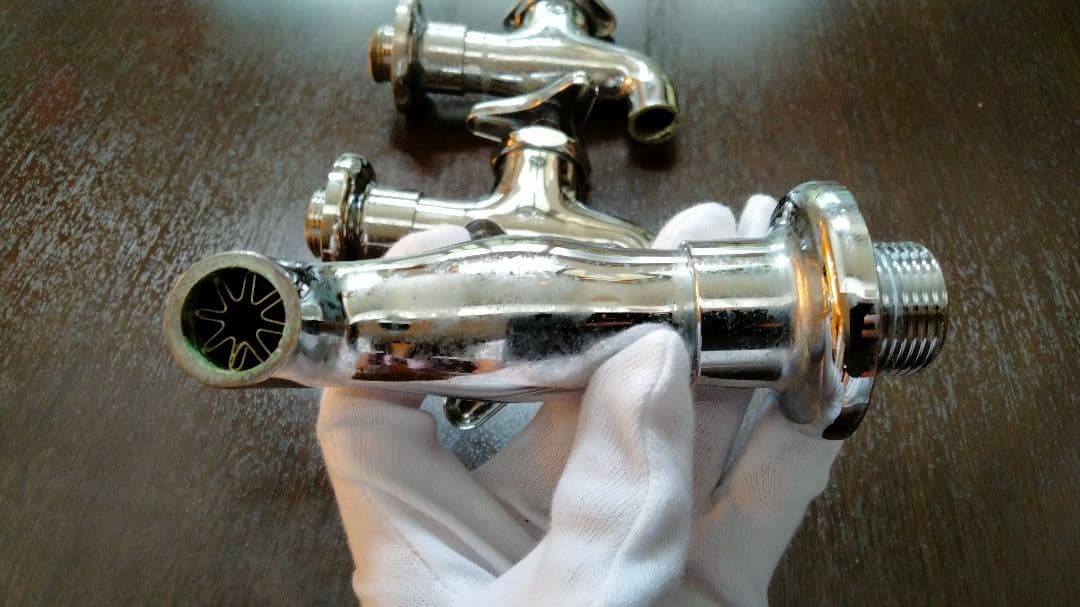 TOTO送り座付き横水栓 呼び径:20mm 型式:T23AE20C 3個