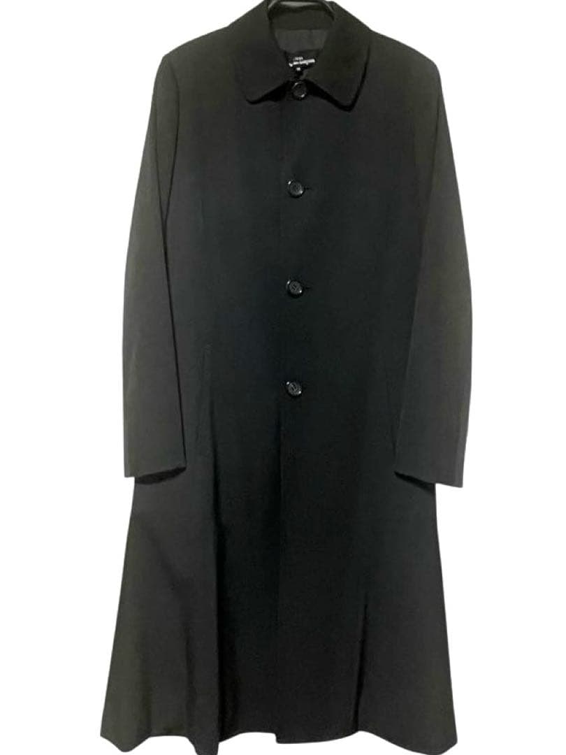 トリコ　コムデギャルソン　ロングコート黒