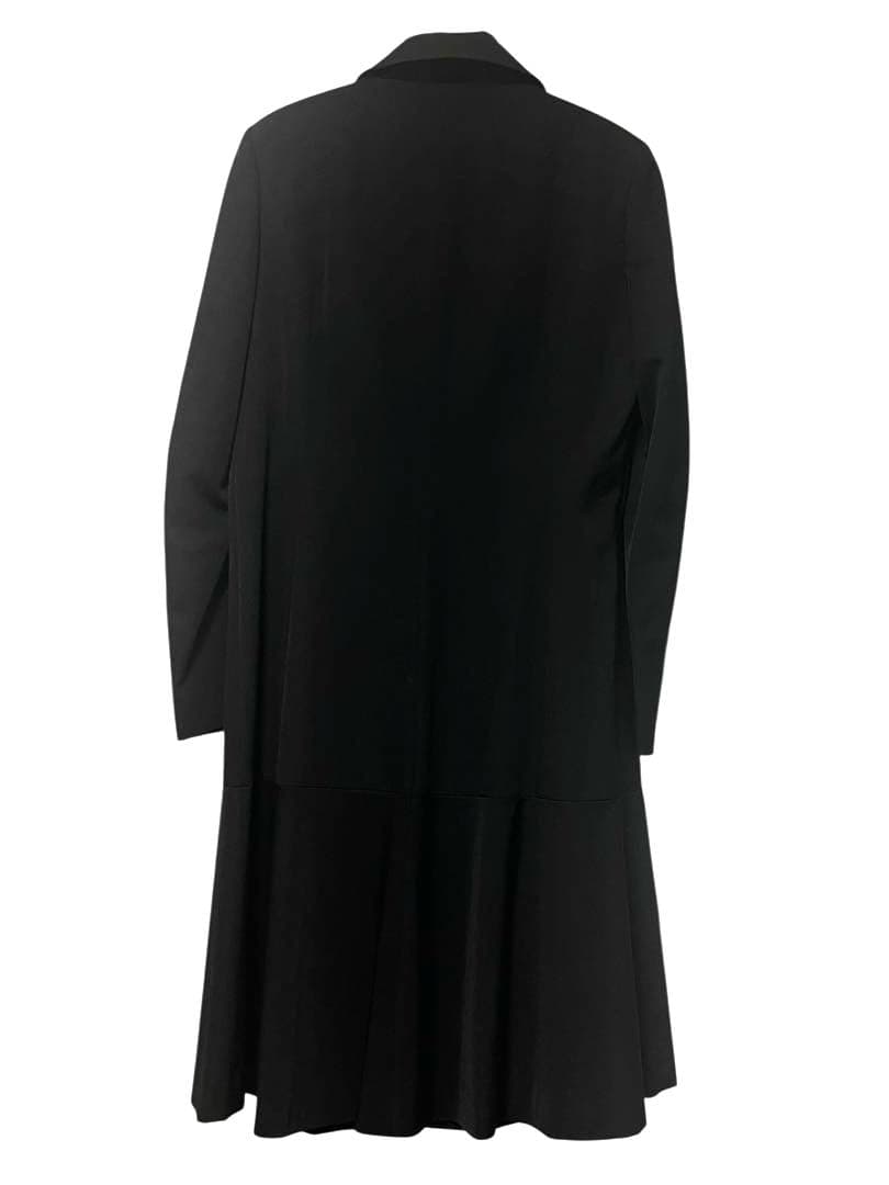 トリコ　コムデギャルソン　ロングコート黒