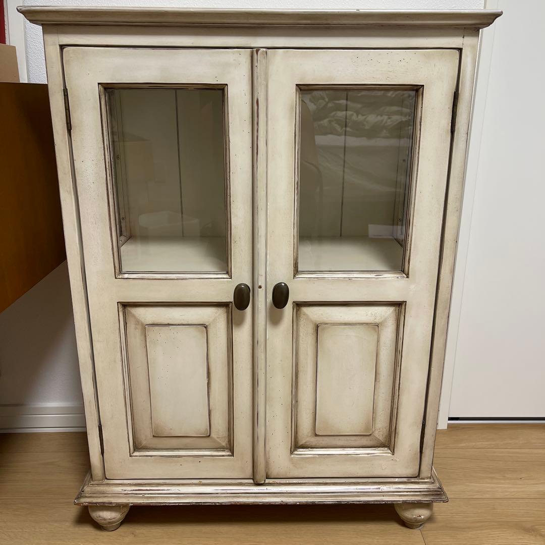 フランス　棚　収納棚　フレンチ　ヨーロッパ調　シェルフ　ホワイト　アンティーク棚