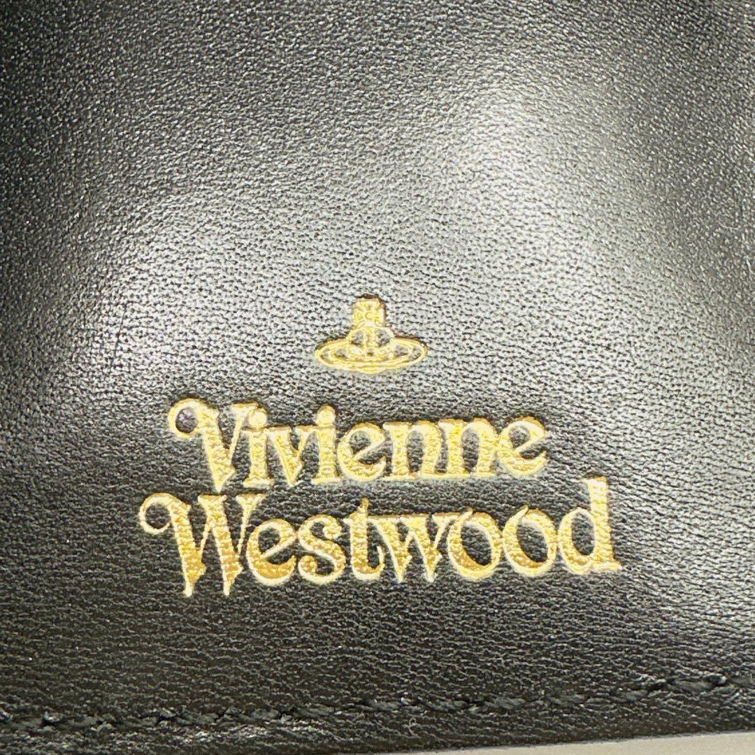 Vivienne Westwood ゴールドオーブロゴ 三つ折り財布 ミニ財布